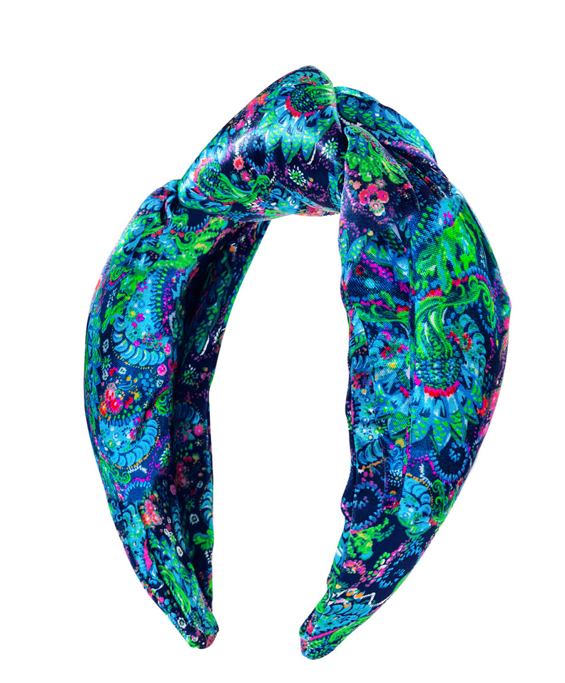 Lilly Pulitzer Wide Knotted Headband - Take Me To The Sea