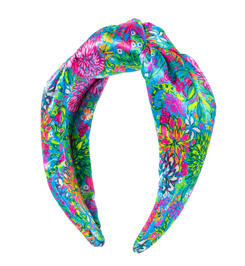 Lilly Pulitzer Wide Knotted Headband - Walking on Sunshine