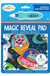Bright Stripes Magic Reveal Pad with Water Brush- Cosmic Adventures