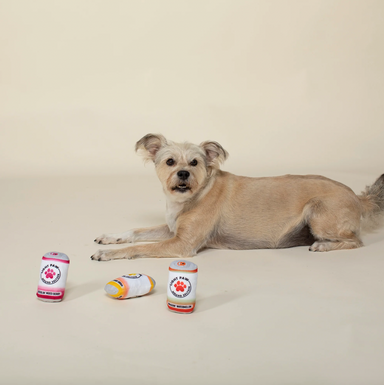Fringe Studio Light Paw Cans Set of 3 Mini Dog Toys