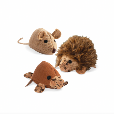 Fringe Studio Charming Chums Set of 3 Mini Cat Toys