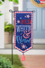 Evergreen Banner Garden Flags-Red, White, and Blessed