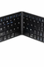 Fashionit Type Foldable Wireless Keyboard - Matte Black