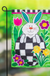 Evergreen Garden Flags-Peeping Bunny