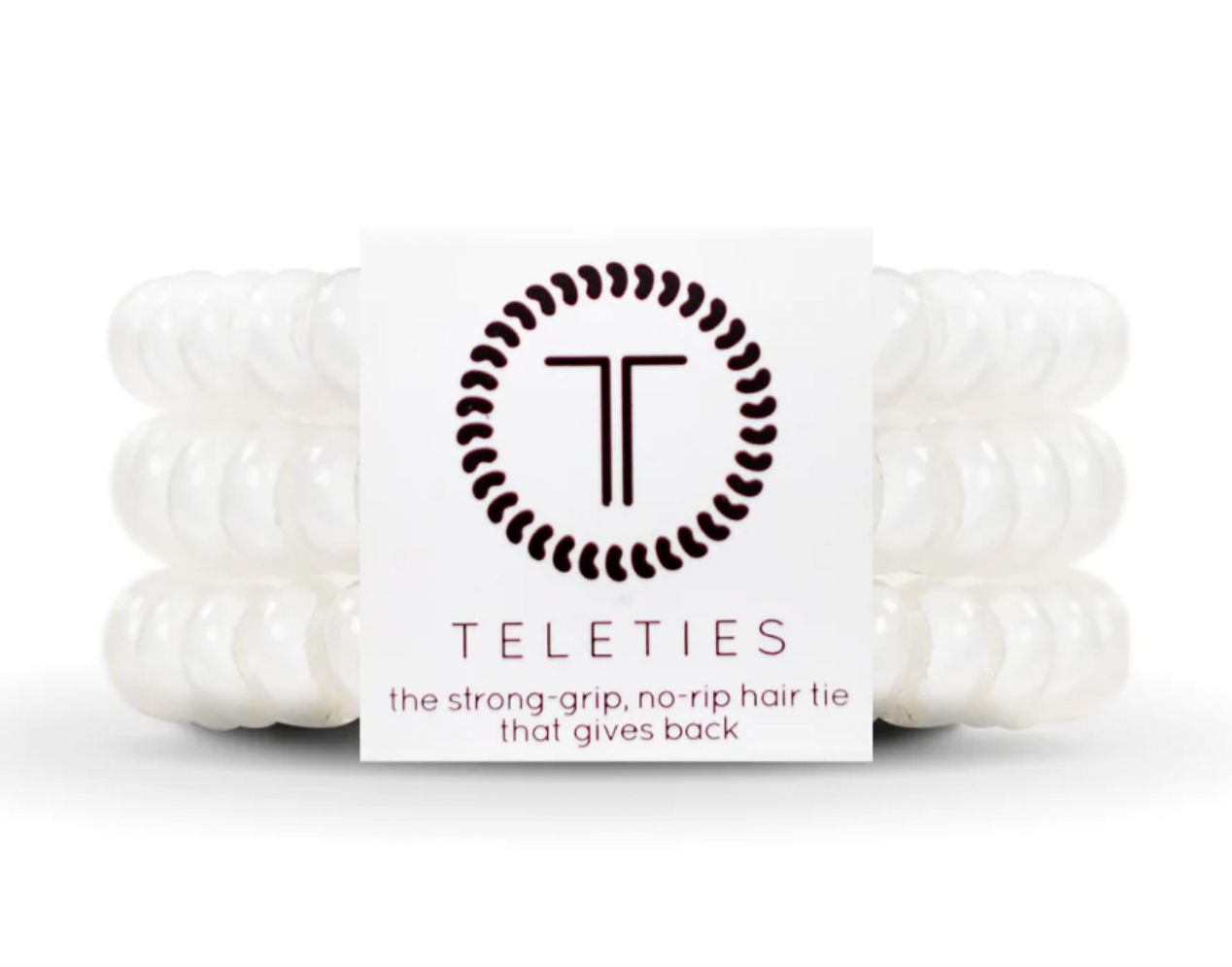 Teleties Small 3 Pack -Coconut White