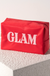 Shiraleah Cara GLAM Cosmetic Pouch- Red