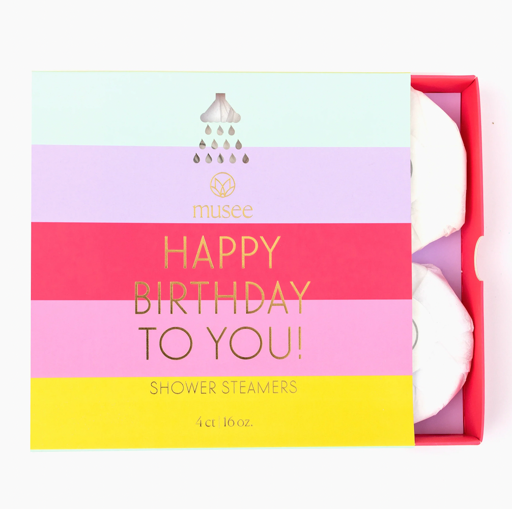 Musee Shower Steamers - Happy Birthday To You!