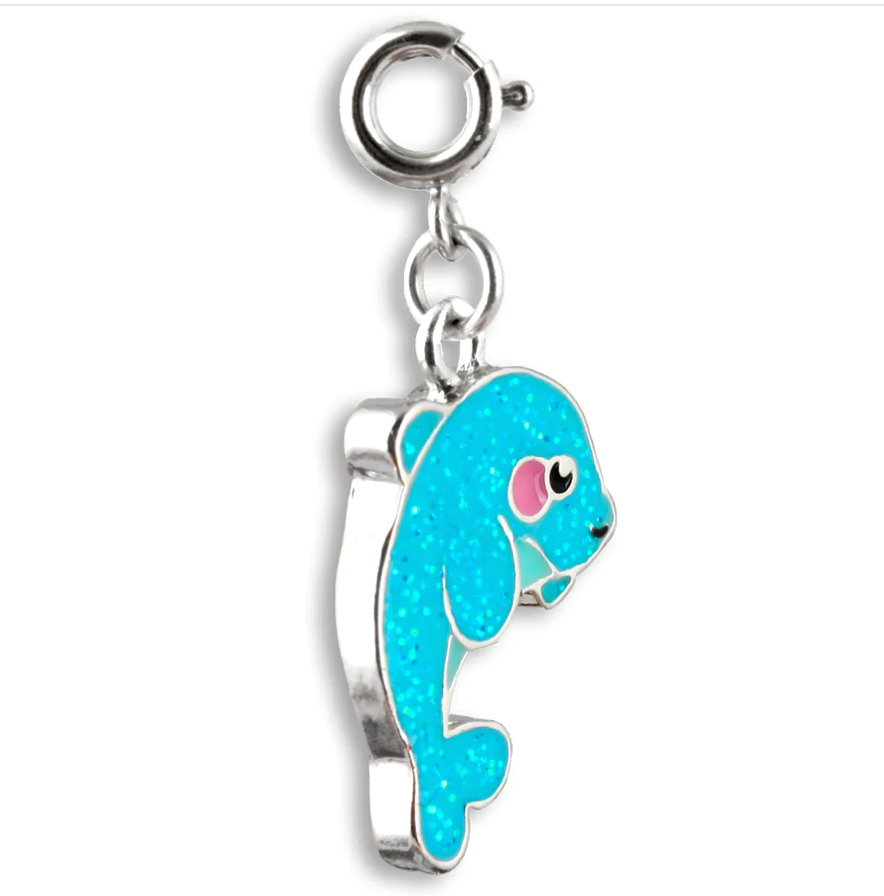 Charm It! Charm- Glitter Dolphin