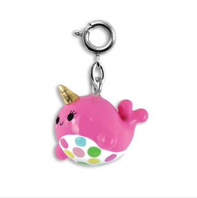 Charm It! Charm- Pink Narwhal