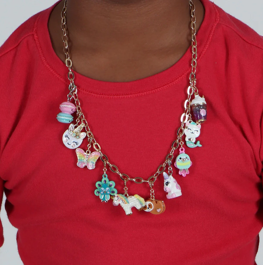 Charm It! Chain Necklace- Gold