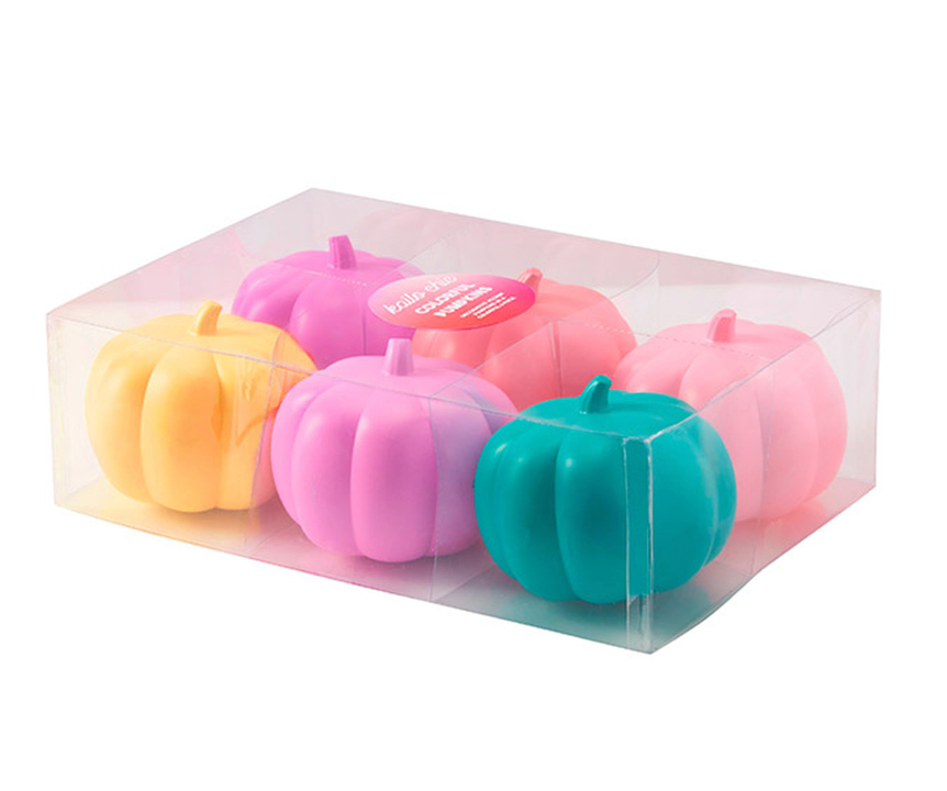 Kailo Chic Colorful Pumpkins Set of 6