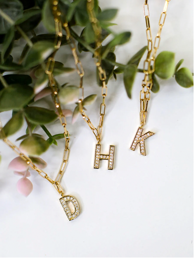 Michelle McDowell Emma Initial Necklace