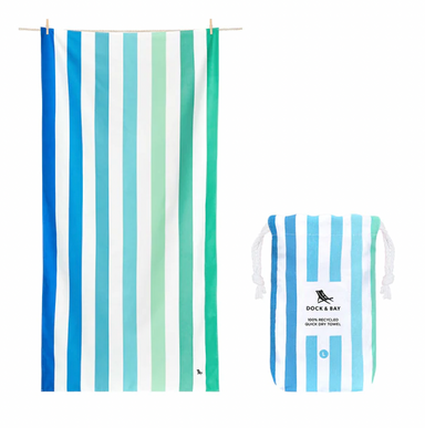 Dock & Bay Beach Towel - Summer Endless River