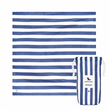 Dock & Bay Picnic Blanket - Whitsunday Blue