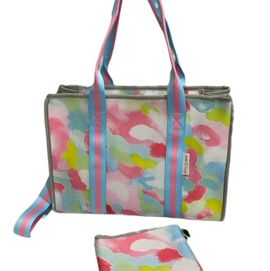 Studio S Designs Neoprene Messenger Bag - Pastel