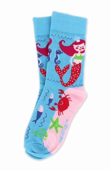 Two Left Feet Princess & the Sea Kid's Socks