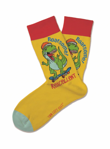 Two Left Feet Roarsome Kid's Socks