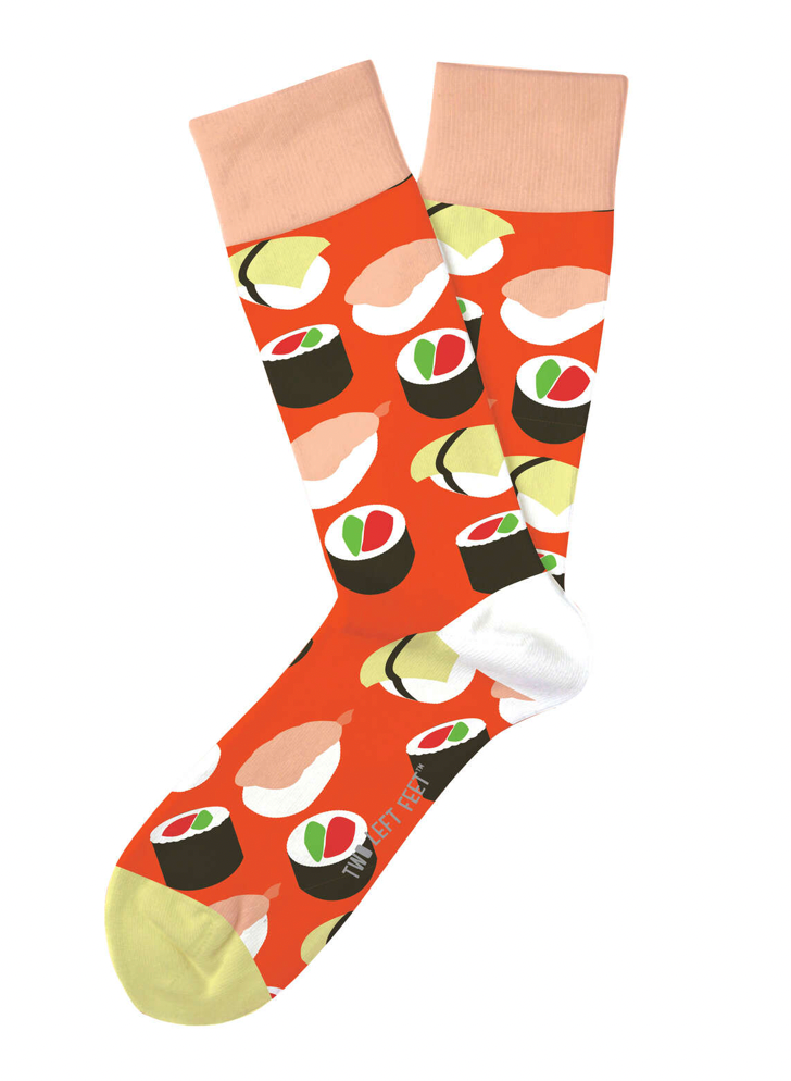 Two Left Feet Sushi Yum Yum Socks