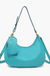 Jen& Co. Jada Nylon Shoulder Bag- Turquoise
