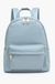 Jen&Co. Phina Nylon Backpack- Grey-Blue