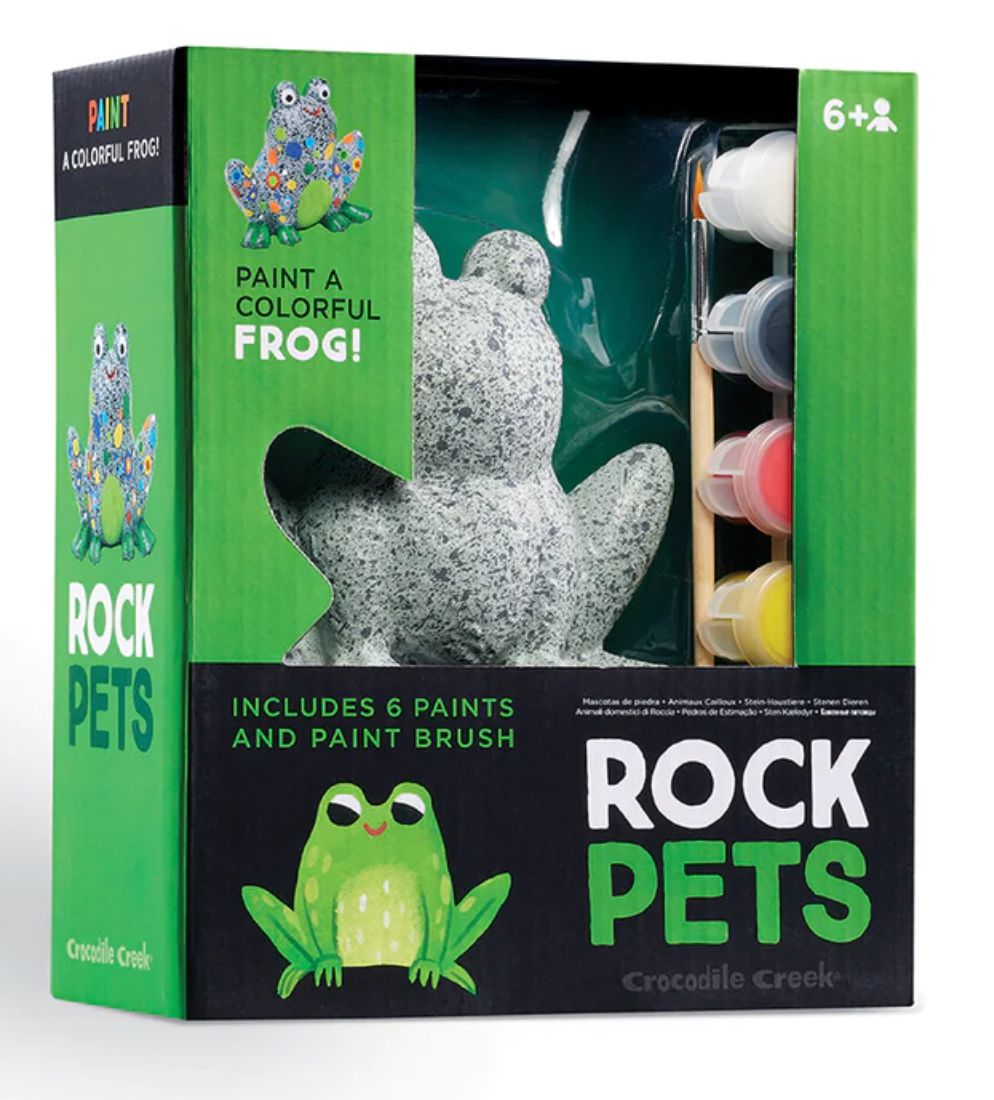Crocodile Creek Rock Pets - Frog