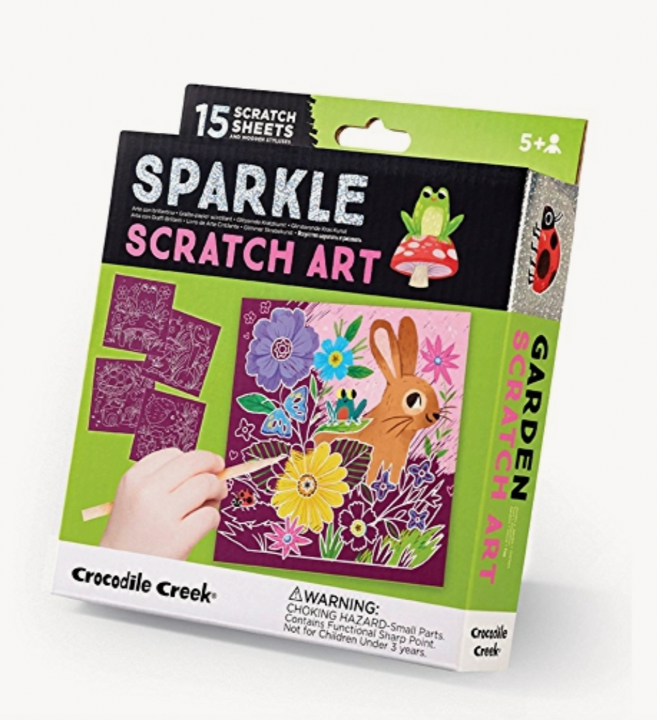 Sparkle Scratch Art: Garden — Little Details