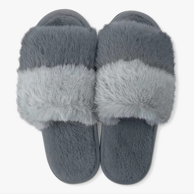 Hello Mello Cotton Candy Puff Slippers- Cloud