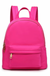 Jen&Co. Phina Nylon Backpack- Hot Pink