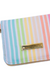 Mary Square ID Wallet - Sunset Stripe