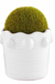 Mud Pie Small Beaded Faux Moss Pot