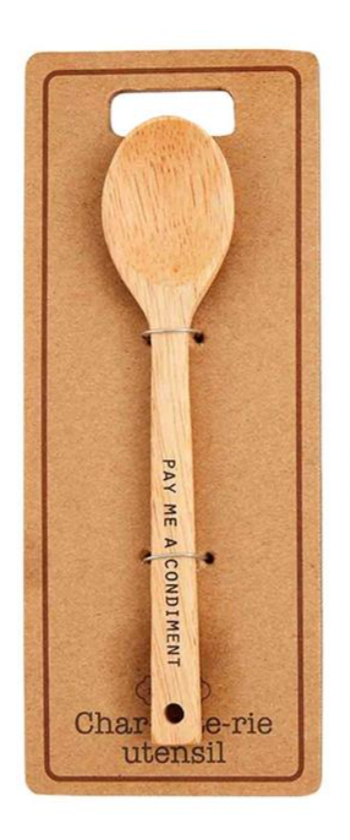 Charcuterie Basket Set- Wooden Spoon