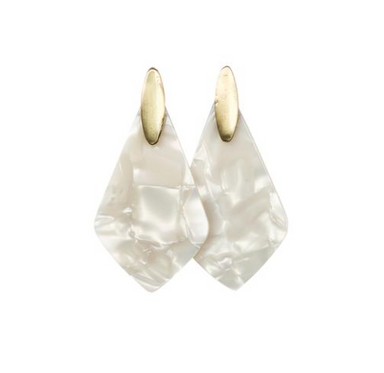 Michelle McDowell Paris Earrings - Pearl