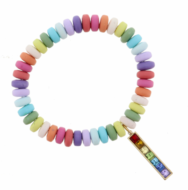 Jane Marie Kids Bracelets- Rainbow Bar