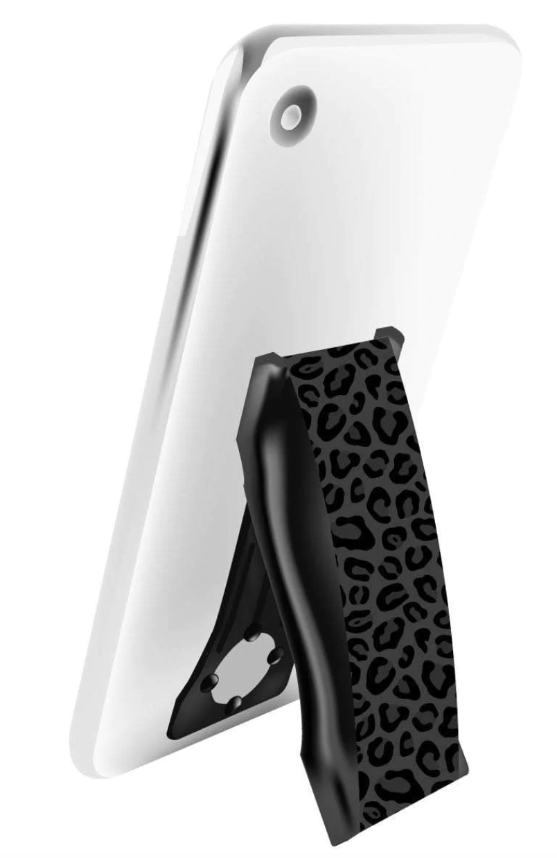 LoveHandle Pro Phone Grip- Black Leopard