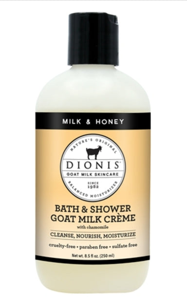 Dionis 8.5oz Bath Crème - Milk & Honey