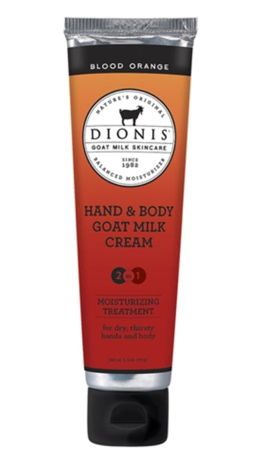 Dionis 3.3oz Hand & Body Cream - Blood Orange