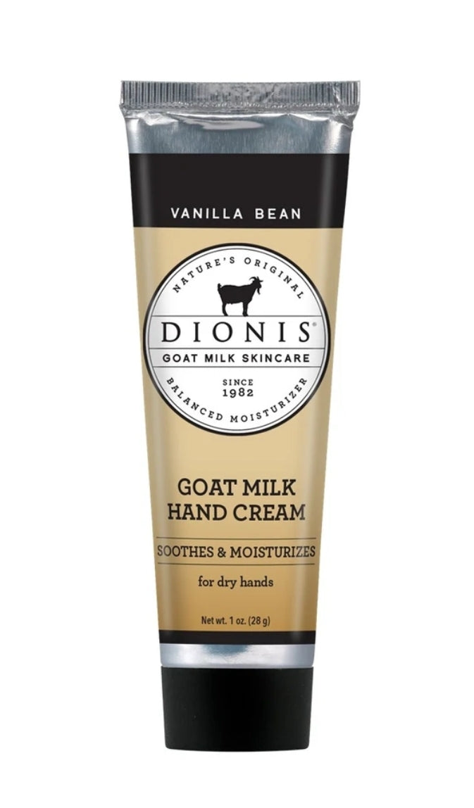 Dionis 1oz Hand Cream - Vanilla Bean