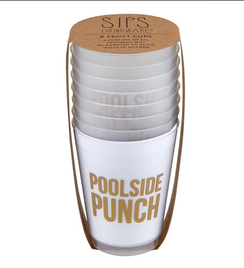 Santa Barbara Design Studio Frost Cups 8 Pack - Poolside Punch