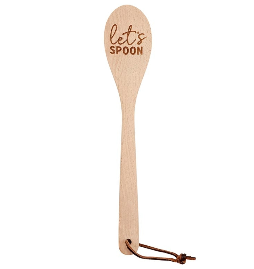 Santa Barbara Design Studio Wooden Cooking Spoon Let's Spoon