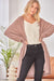 Andree by Unit Comfy Cozy Cardigan - Mocha, long sleeves, pockets, side slits oversized, open front