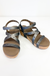 Corky's Under The Sun Wedge Shoe - Pewter, wedge, strappy, straps, ankle strap, studs, comfrot footbed