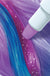Bright Stripes Spa*rkle Hair Chalk Pastels 2 Pack- Purple metallic and Blue