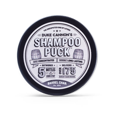 Duke Cannon Shampoo Puck- Barrel Char