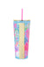 Lilly Pulitzer Tumbler with Straw-Cay to my Heart
