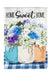 Evergreen Garden Flags-Hydrangea Mason Jar Linen