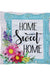 Evergreen Home Sweet Home Frame Interchangeable Pillow Cover
