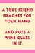 Drinks on Me Coasters-Put a Wine Glass Coaster