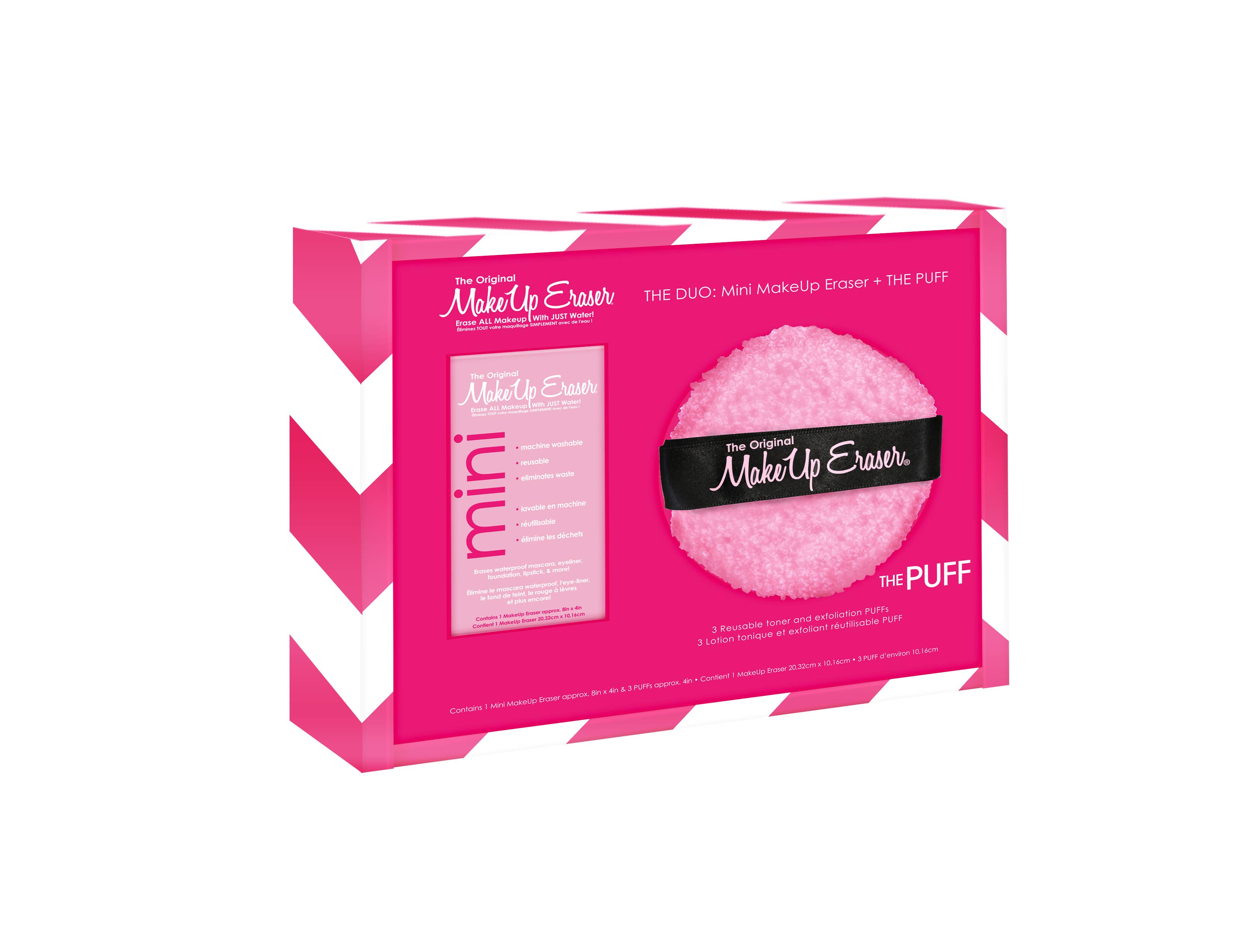 MakeUp Eraser THE DUO: Mini MakeUp Eraser + THE PUFF | Value Set