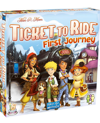 Asmodee Ticket to Ride: Europe: First Journey