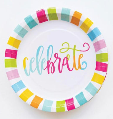 All She Wrote Notes - Celebrate Paper Plates